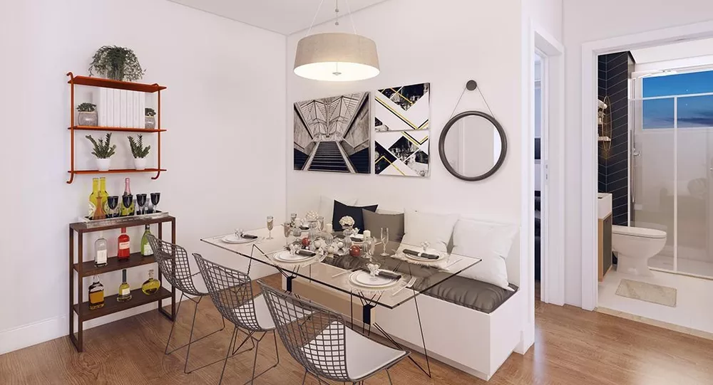 Apartamento à venda com 2 quartos, 38m² - Foto 2