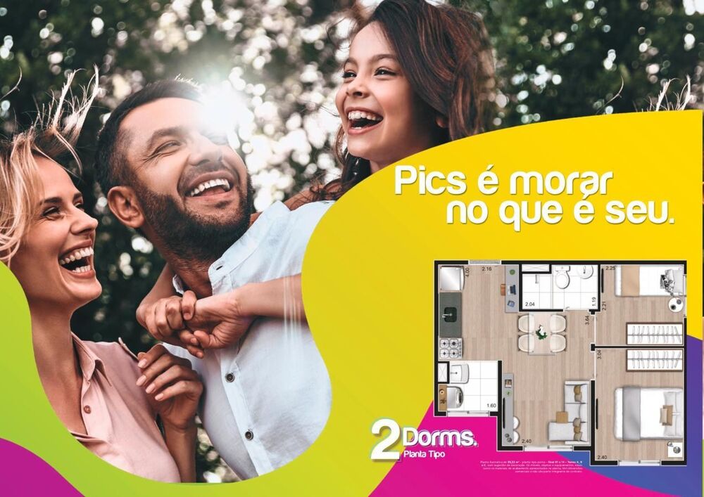 Apartamento, 2 quartos - Foto 3