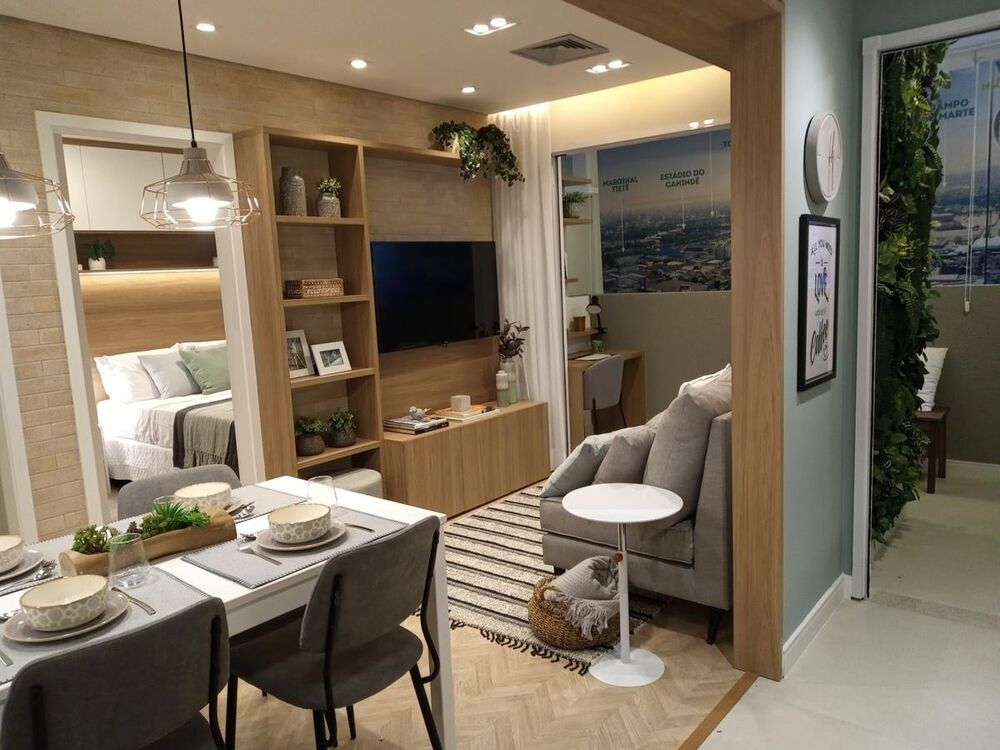 Apartamento à venda com 2 quartos, 38m² - Foto 2