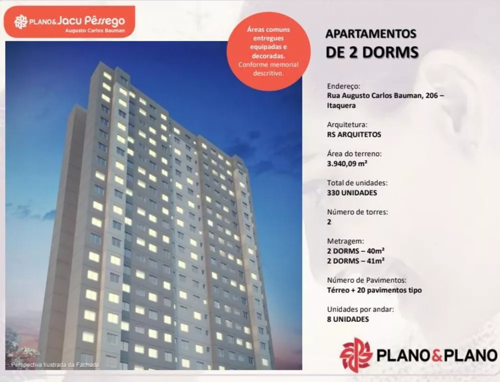 Apartamento à venda com 2 quartos, 33m² - Foto 1