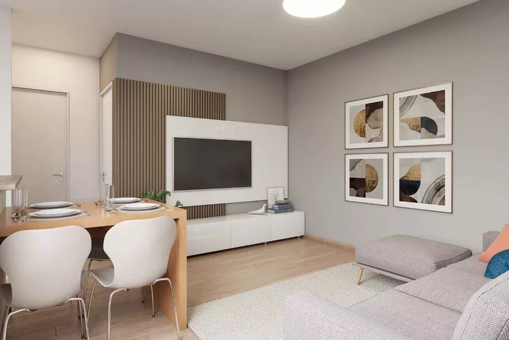 Apartamento à venda com 2 quartos, 43m² - Foto 3