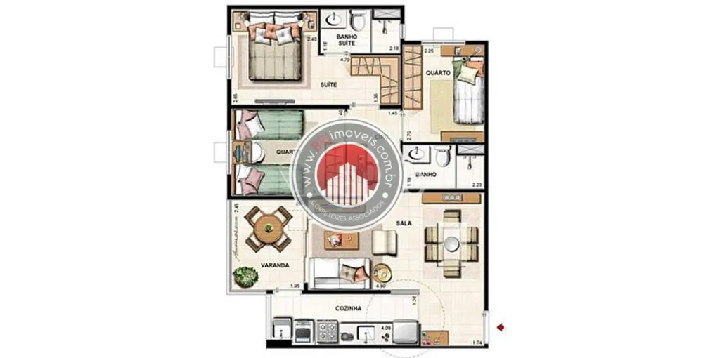 Apartamento, 3 quartos, 67 m² - Foto 20