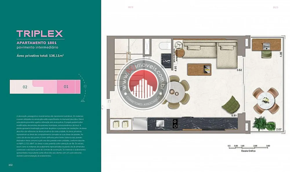 Apartamento, 1 quarto, 143 m² - Foto 68