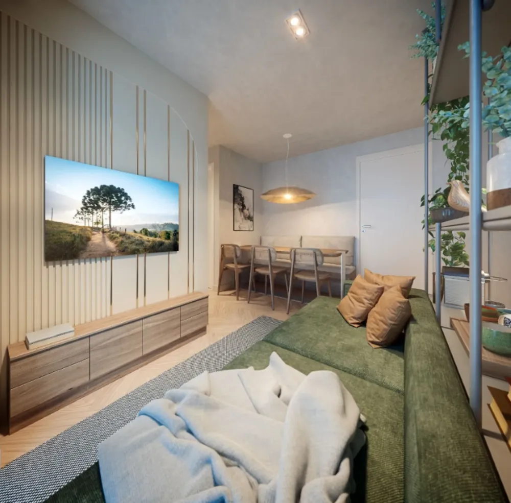 Apartamento, 2 quartos, 37 m² - Foto 2