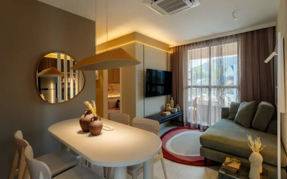 Apartamento, 2 quartos, 52 m² - Foto 3