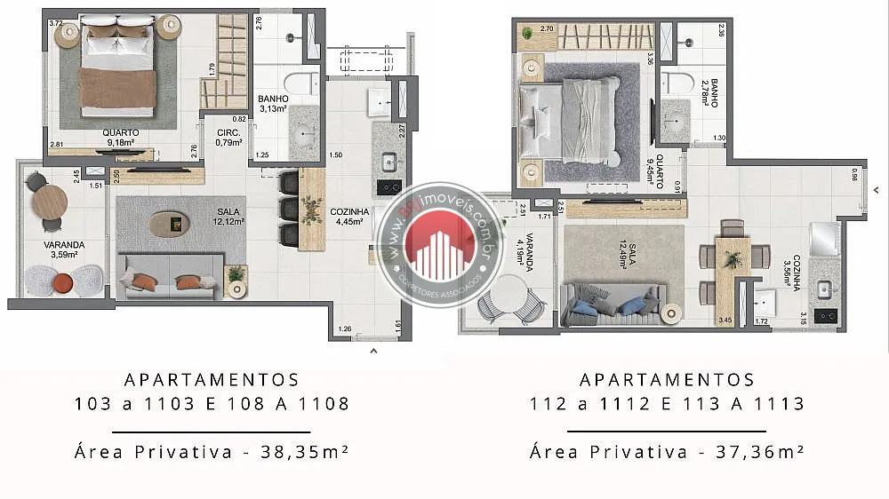 Apartamento, 1 quarto, 40 m² - Foto 11