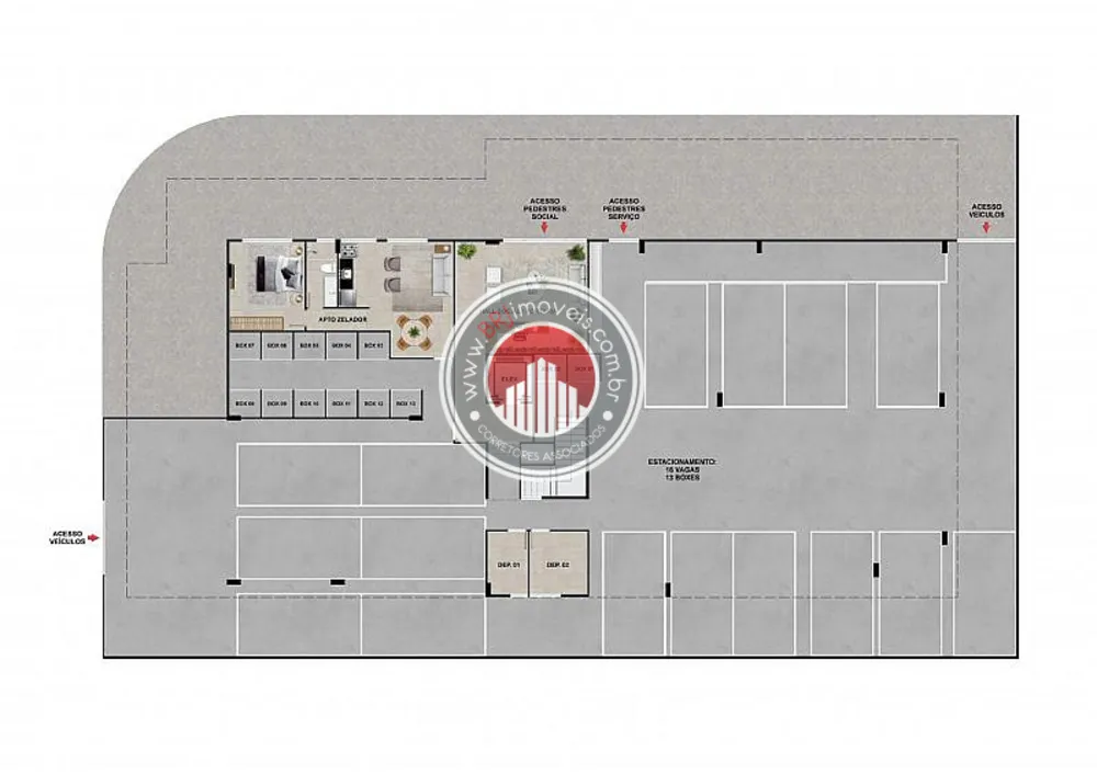 Apartamento, 2 quartos, 90 m² - Foto 1