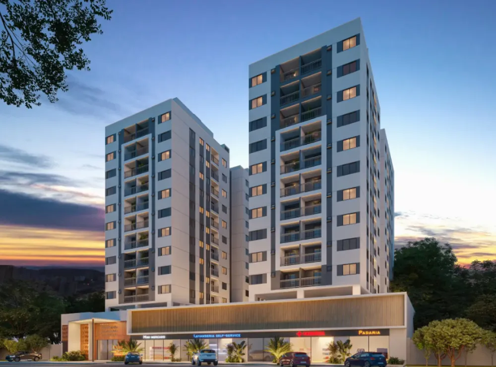 Apartamento, 2 quartos, 52 m² - Foto 1