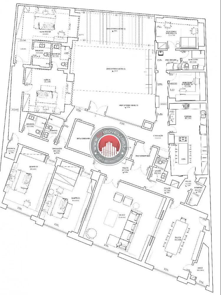 Apartamento, 4 quartos, 420 m² - Foto 23