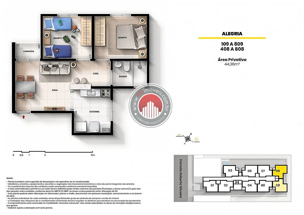 Apartamento, 2 quartos, 44 m² - Foto 25