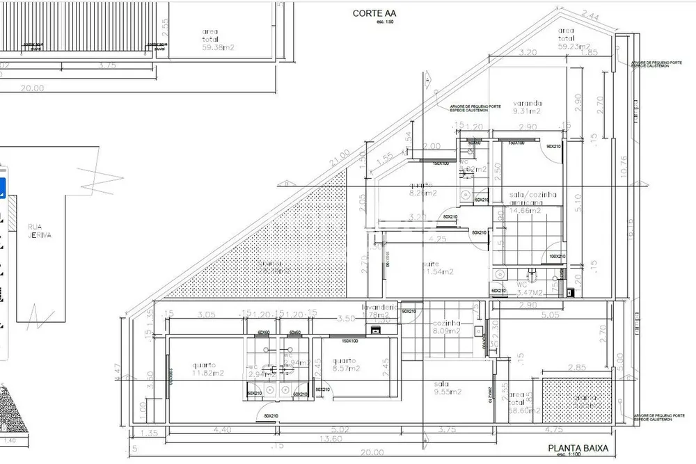 Casa, 2 quartos, 58 m² - Foto 1