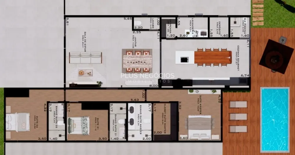 Casa, 3 quartos, 287 m² - Foto 5