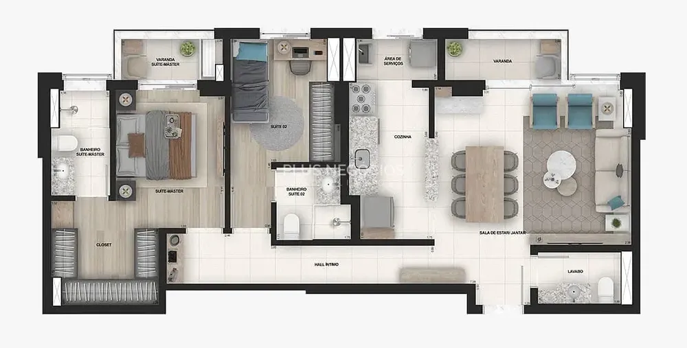 Apartamento, 2 quartos, 85 m² - Foto 8