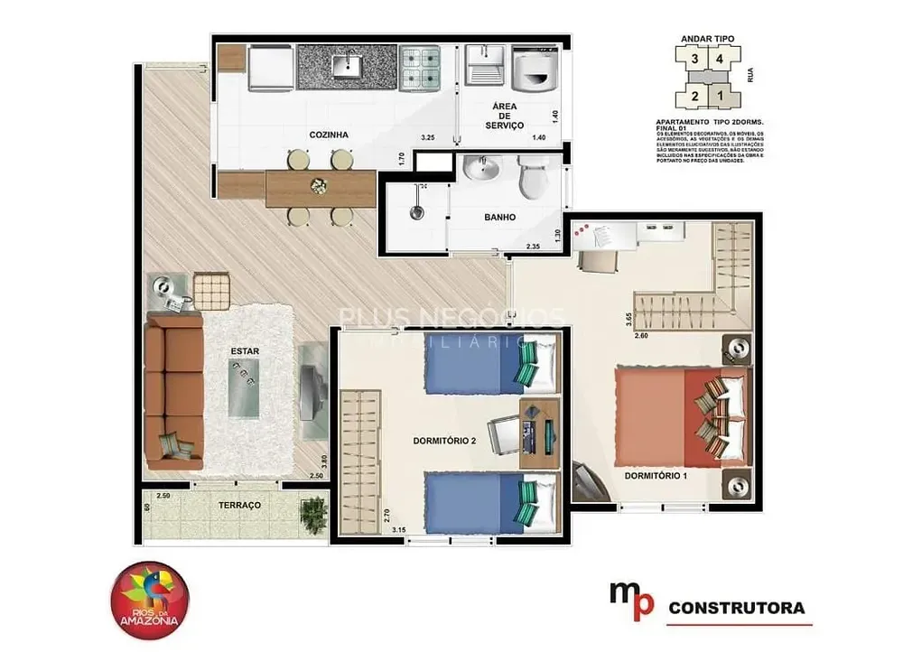 Apartamento, 2 quartos, 10 m² - Foto 8