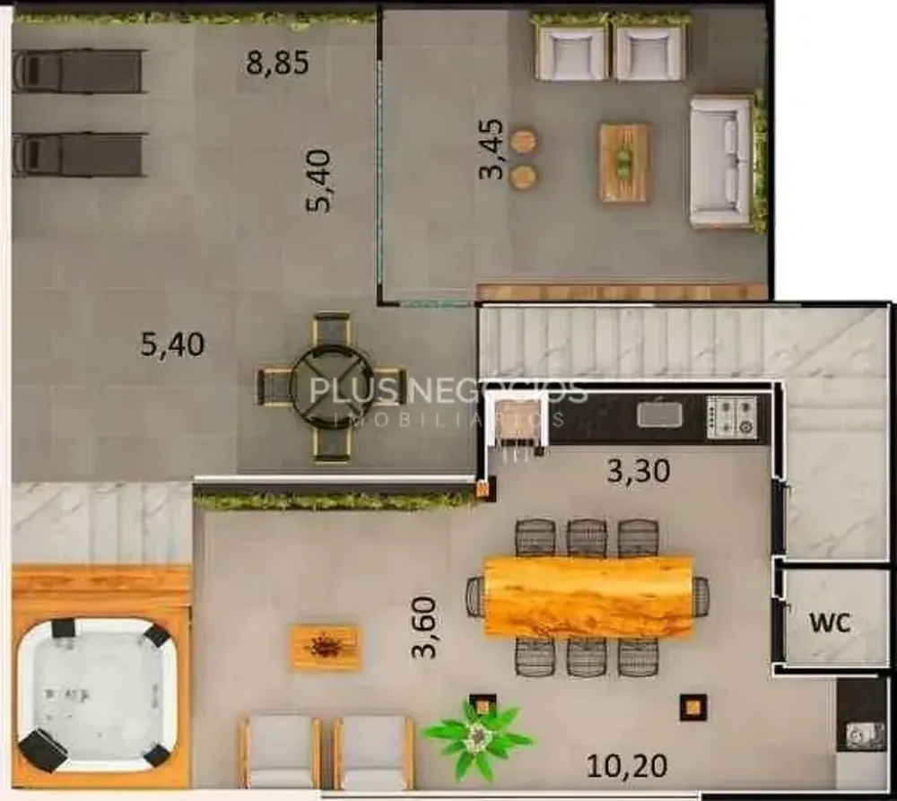 Apartamento, 3 quartos, 188 m² - Foto 1