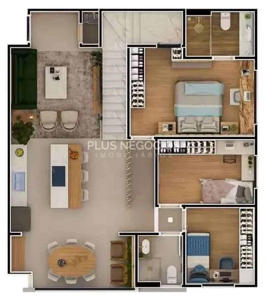Apartamento, 3 quartos, 188 m² - Foto 3