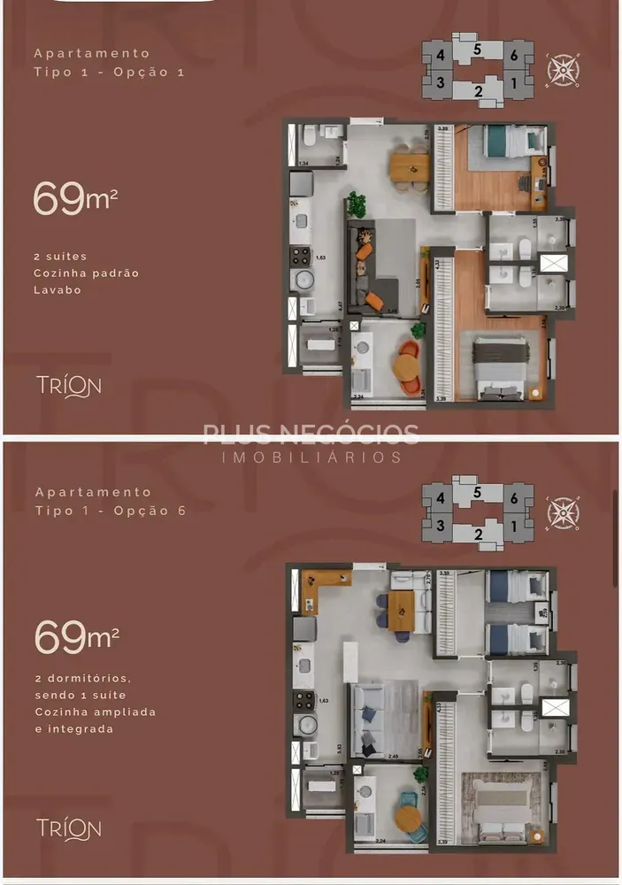 Apartamento, 2 quartos, 69 m² - Foto 11