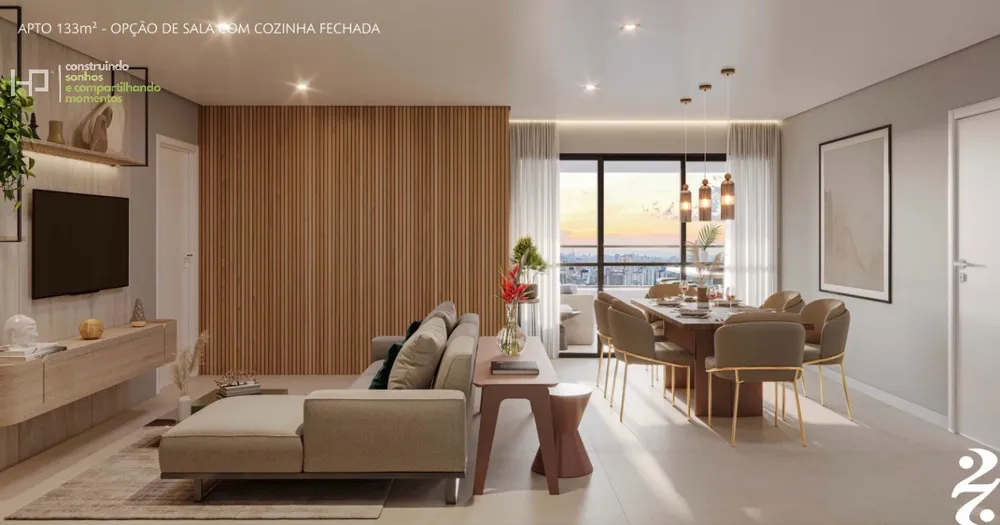 Apartamento, 3 quartos, 133 m² - Foto 2