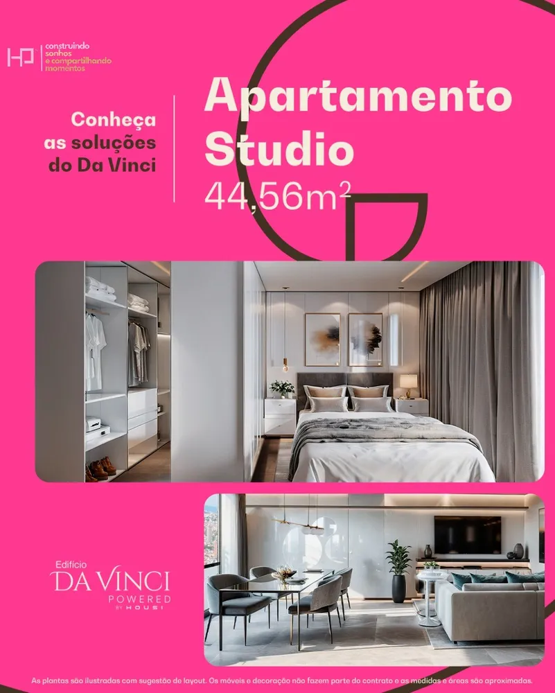 Apartamento, 1 quarto, 44 m² - Foto 2