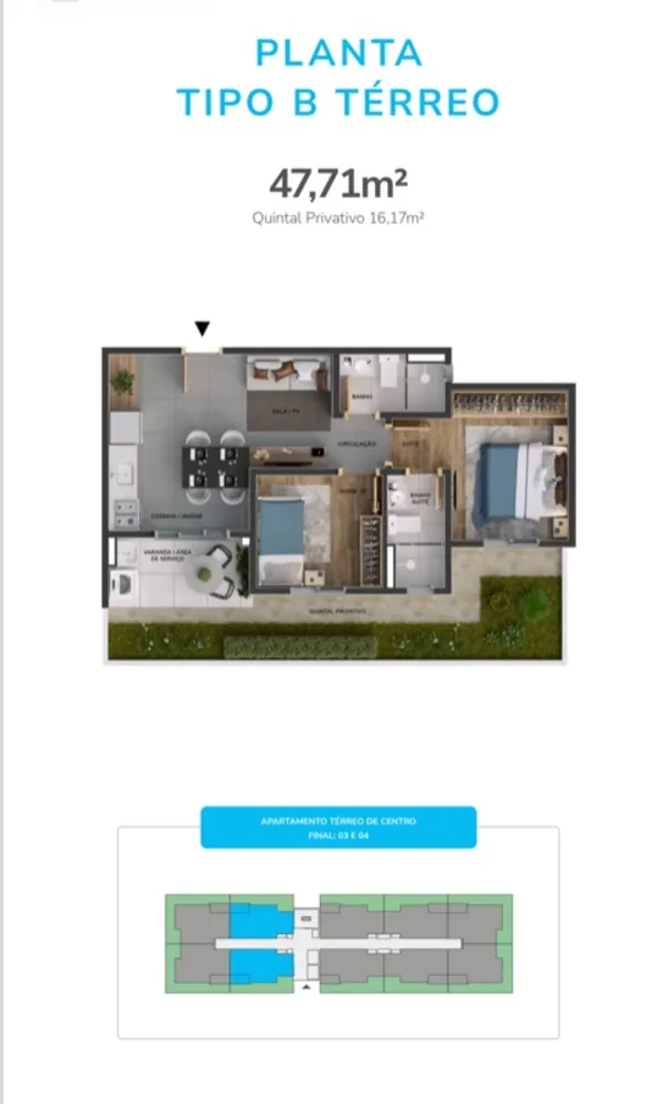 Apartamento, 2 quartos, 48 m² - Foto 13