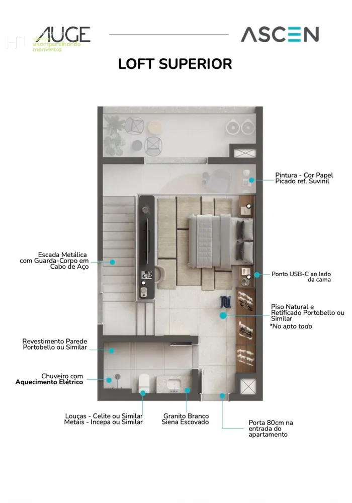 Loft, 87 m² - Foto 6