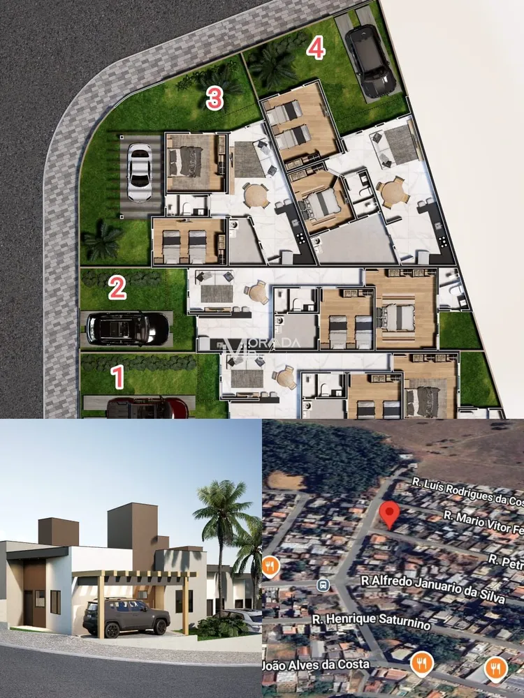 Casa, 2 quartos, 62 m² - Foto 4