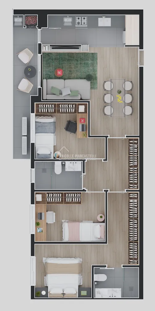 Apartamento, 3 quartos, 85 m² - Foto 18
