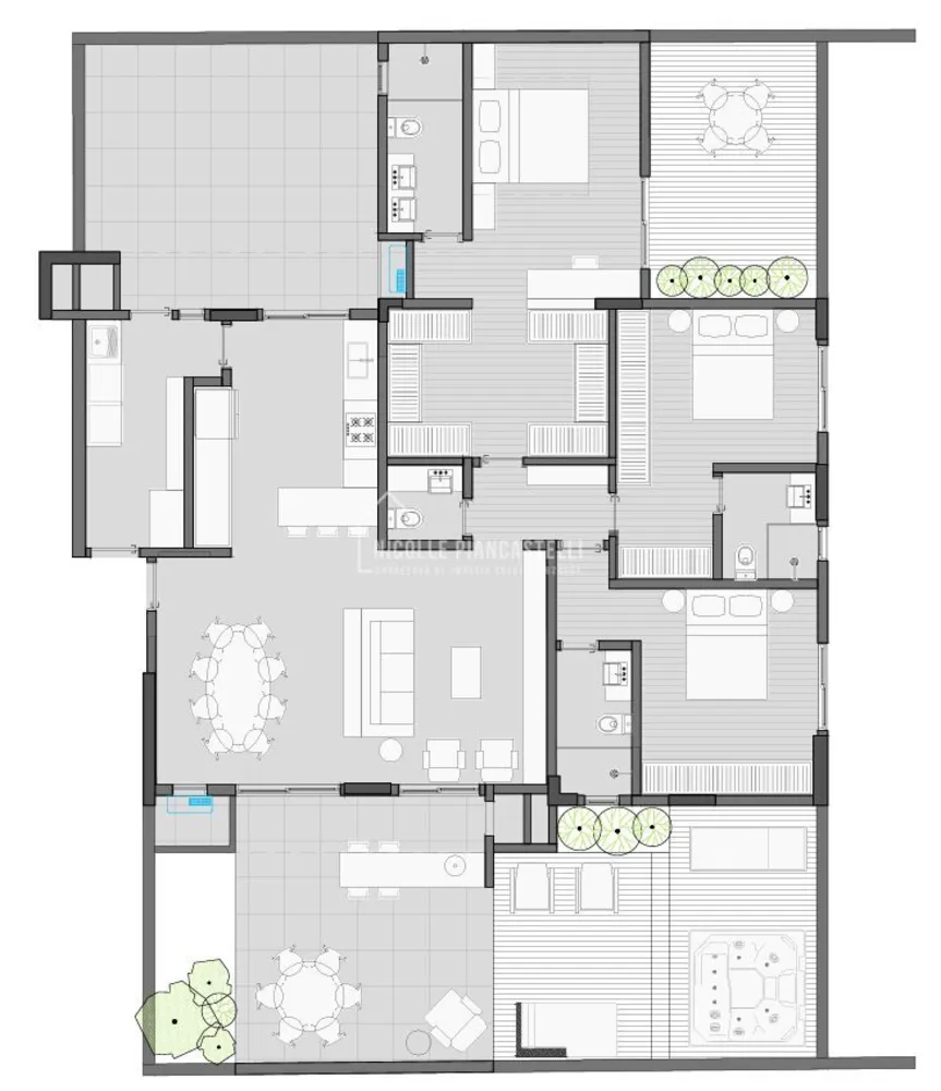 Apartamento, 3 quartos, 218 m² - Foto 17