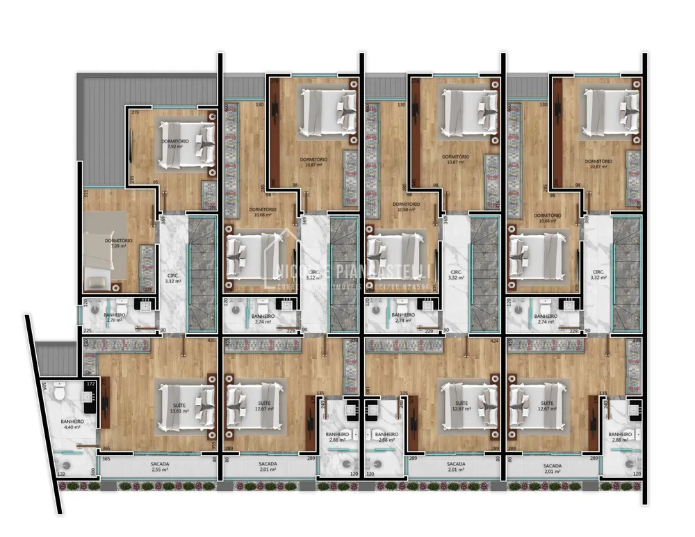 Casa, 3 quartos, 111 m² - Foto 10