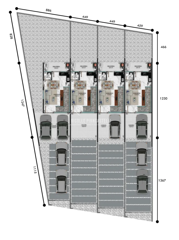 Casa, 3 quartos, 111 m² - Foto 7