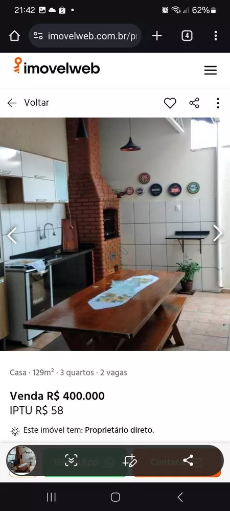 Casa, 3 quartos - Foto 1