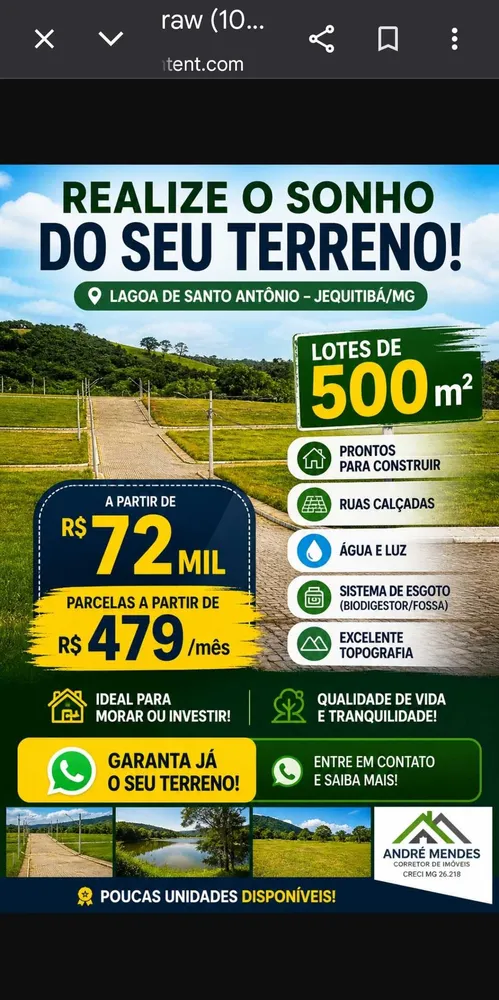Terreno, 500 m² - Foto 1