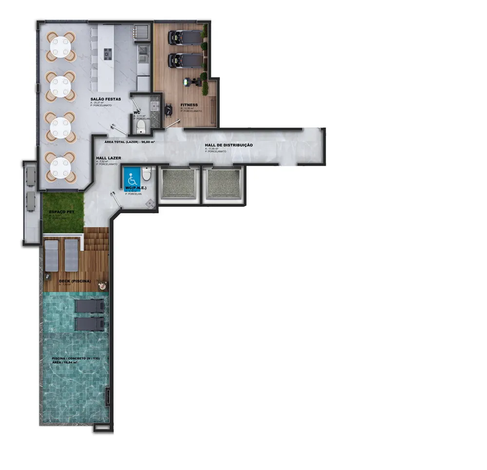 Apartamento, 3 quartos, 96 m² - Foto 12