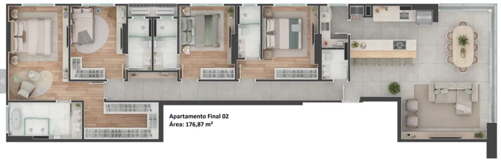 Apartamento, 176 m² - Foto 15