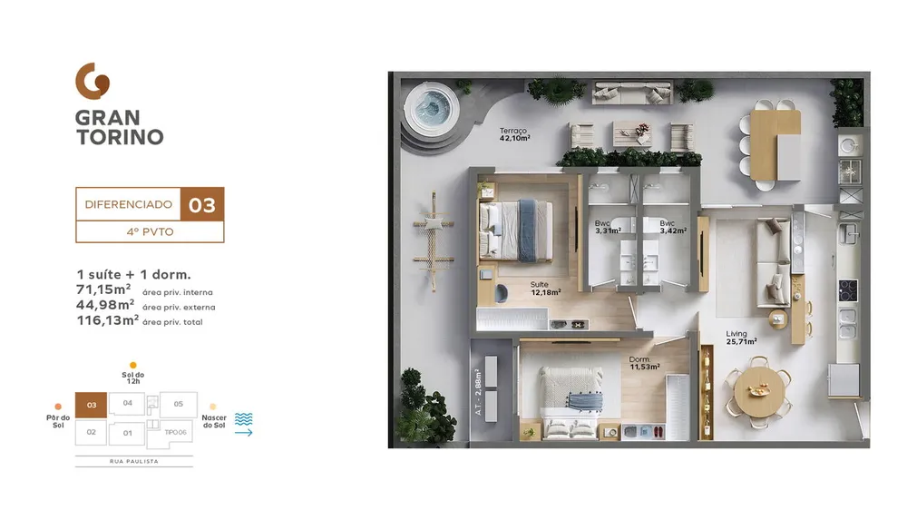 Apartamento, 2 quartos, 77 m² - Foto 10