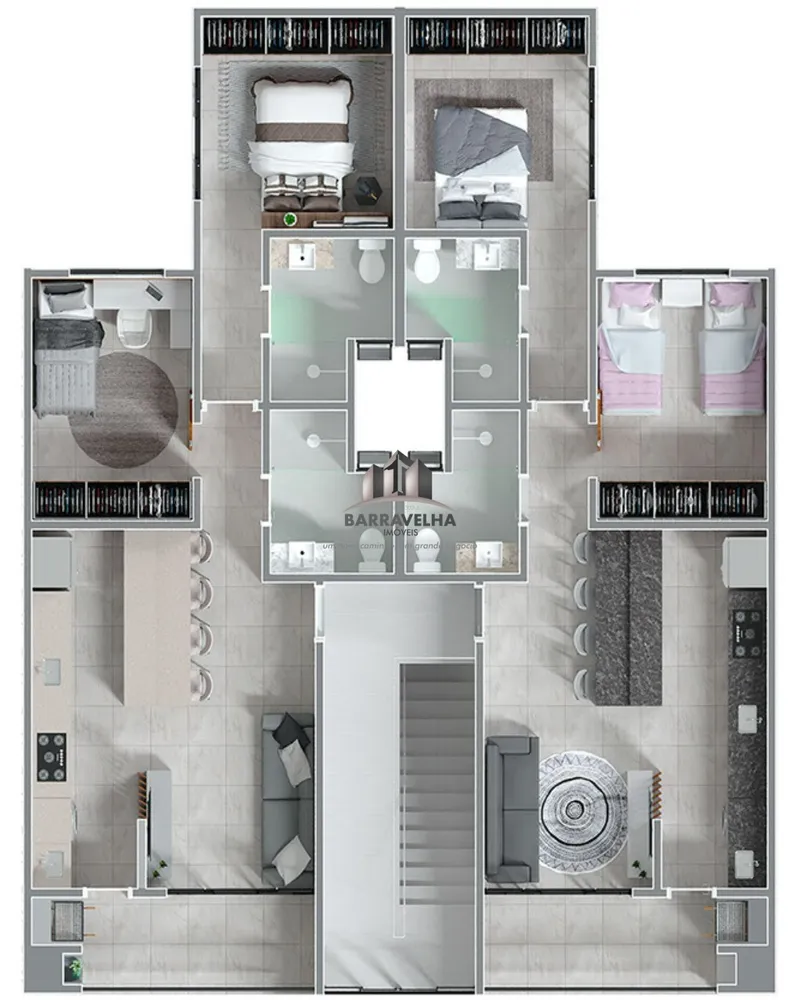 Apartamento, 2 quartos, 71 m² - Foto 12