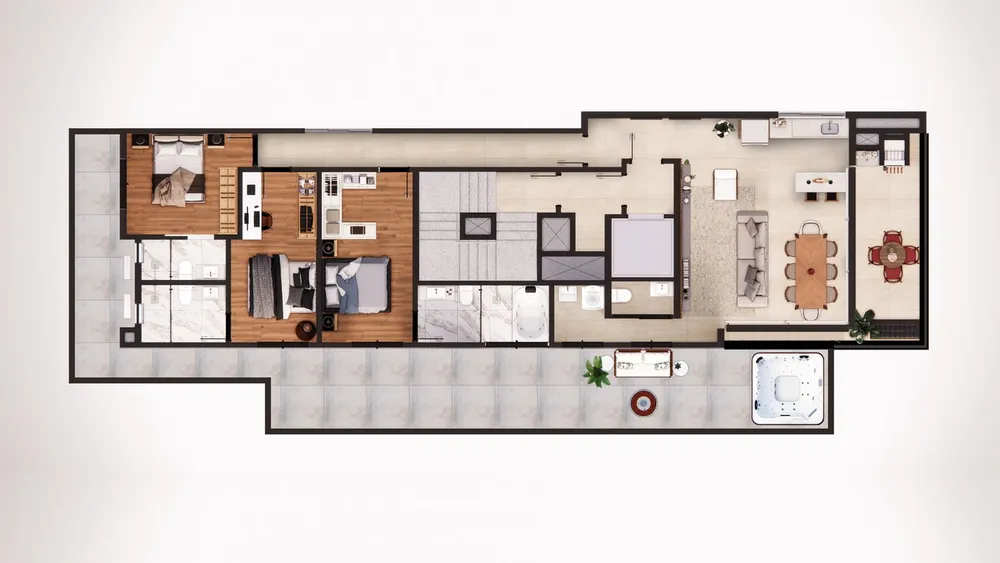 Apartamento, 3 quartos, 136 m² - Foto 10