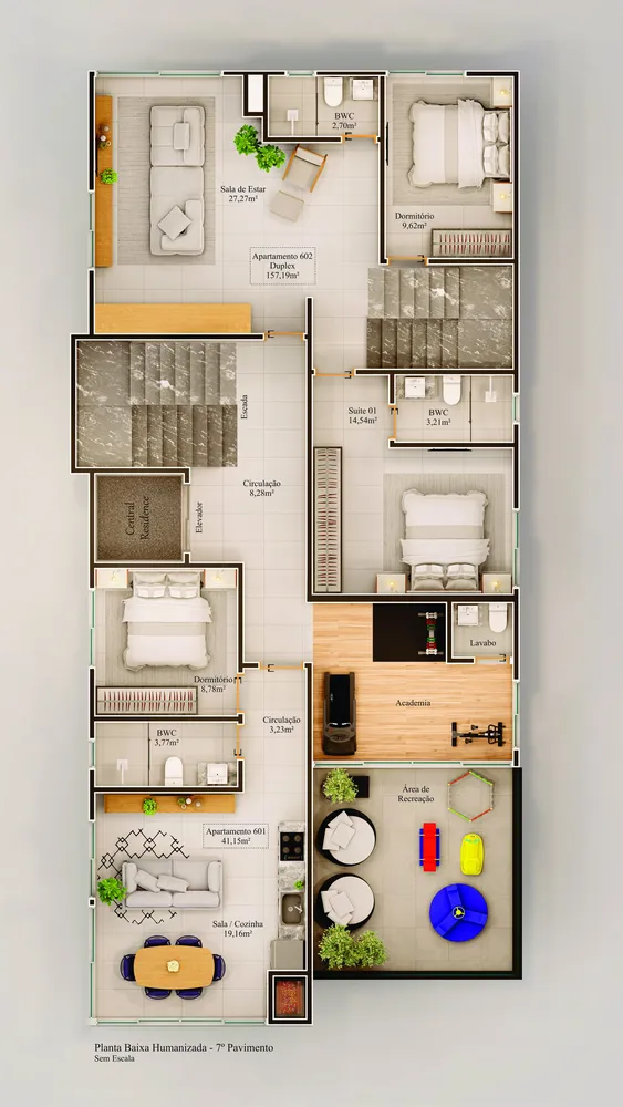 Apartamento, 3 quartos, 87 m² - Foto 9