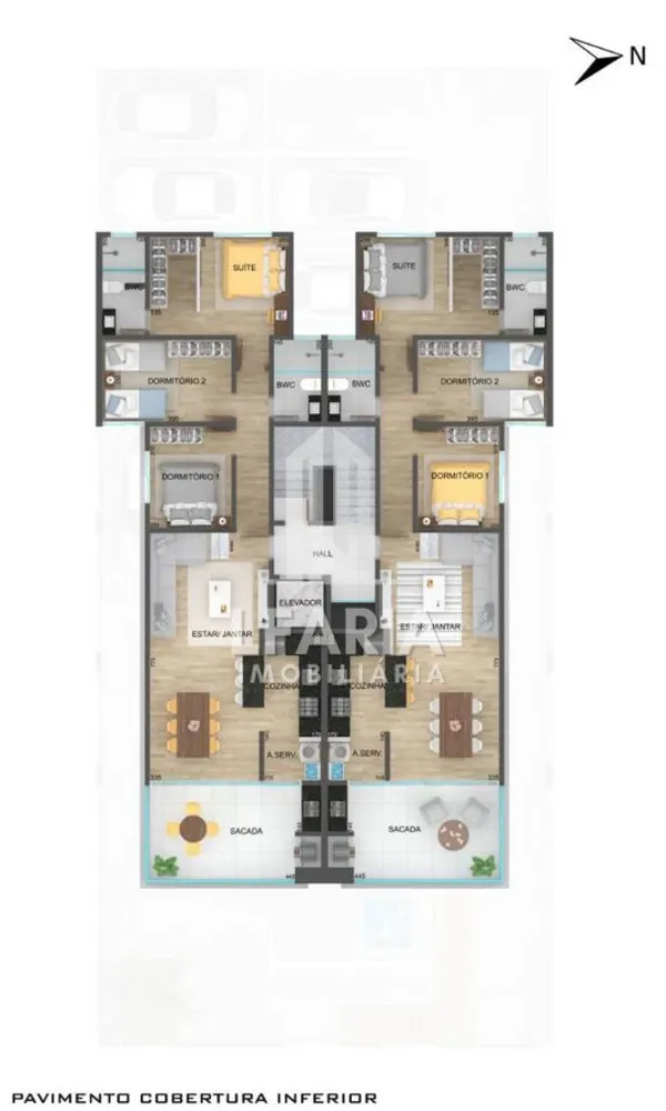 Apartamento, 4 quartos, 186 m² - Foto 1