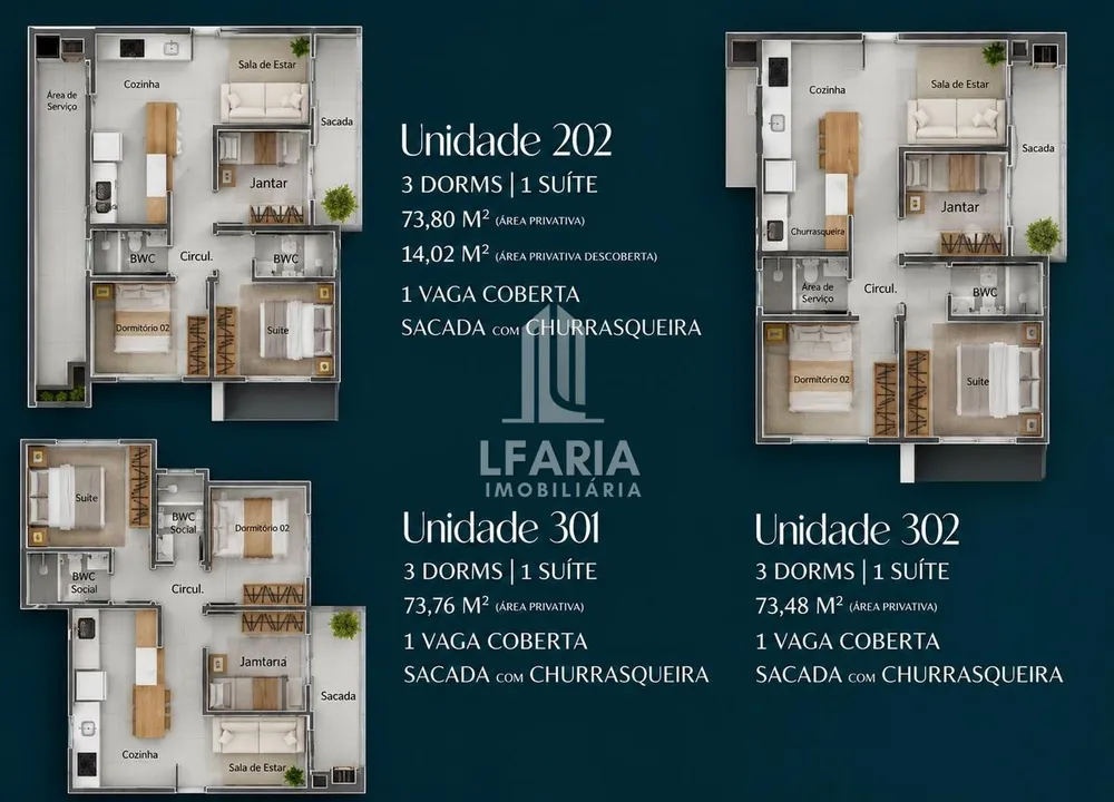 Apartamento, 3 quartos, 83 m² - Foto 13