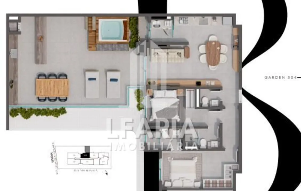 Apartamento, 2 quartos, 78 m² - Foto 2