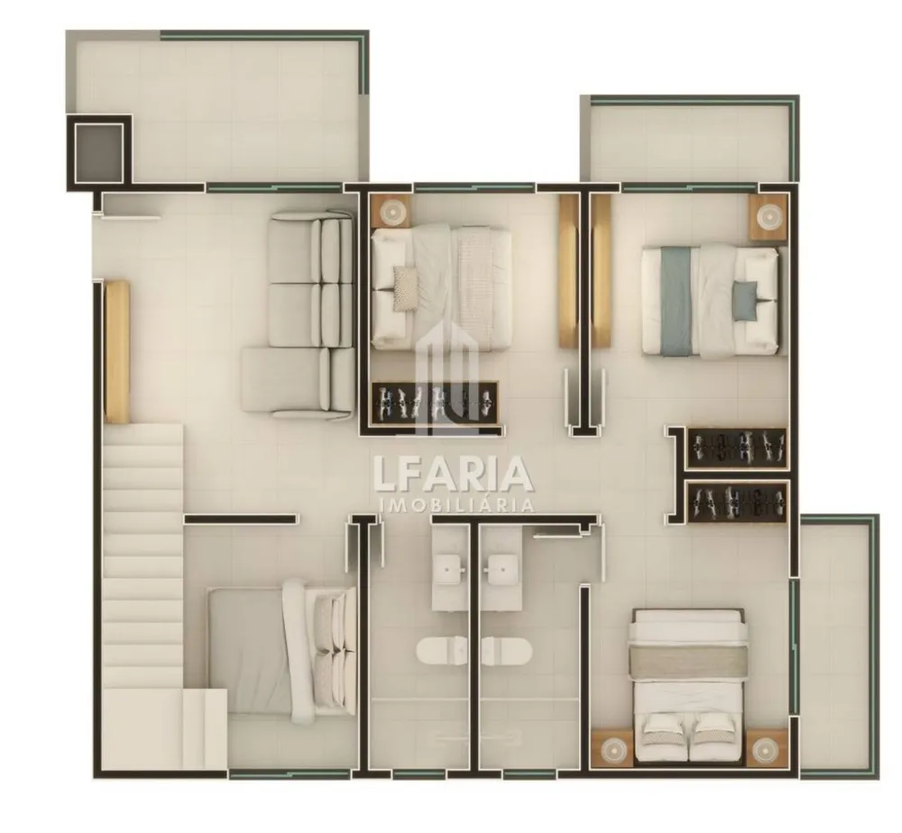 Apartamento, 3 quartos, 88 m² - Foto 5