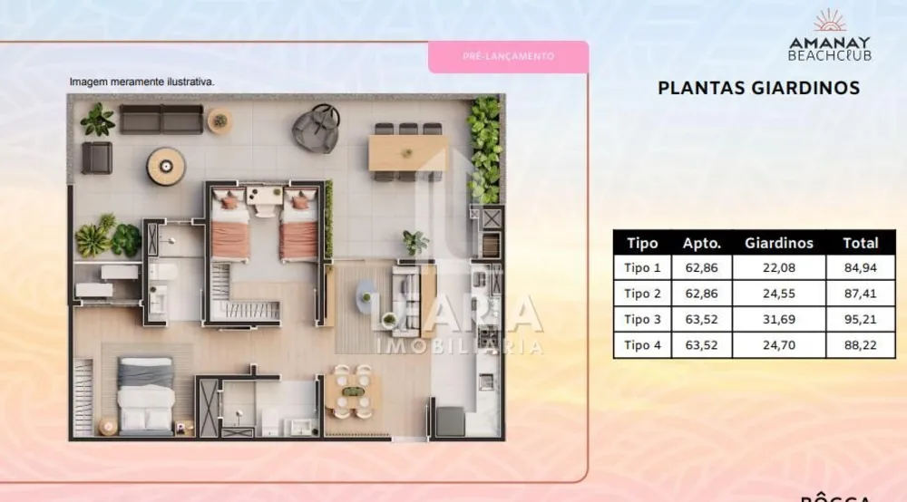 Apartamento, 2 quartos, 63 m² - Foto 2
