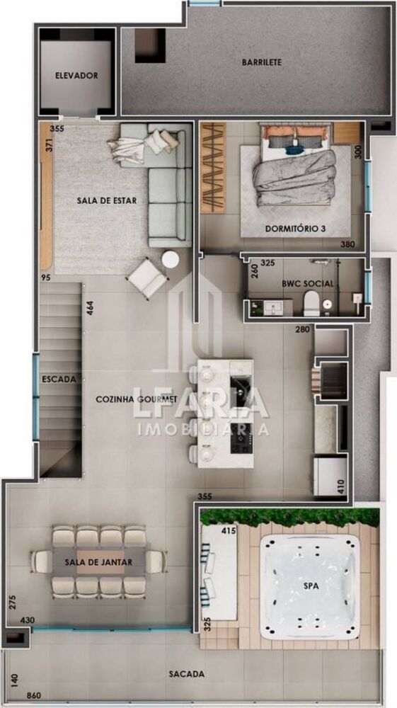 Apartamento, 2 quartos, 111 m² - Foto 1