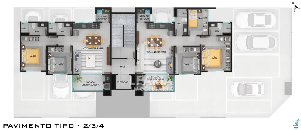 Apartamento, 2 quartos, 65 m² - Foto 7