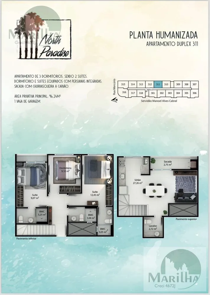 Apartamento, 3 quartos, 96 m² - Foto 14