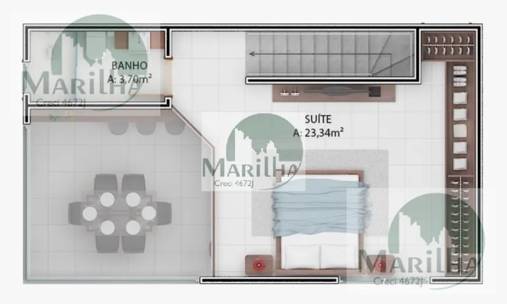 Apartamento, 1 quarto, 102 m² - Foto 5