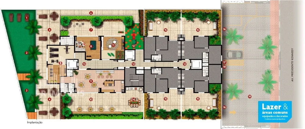 Apartamento, 2 quartos, 54 m² - Foto 2