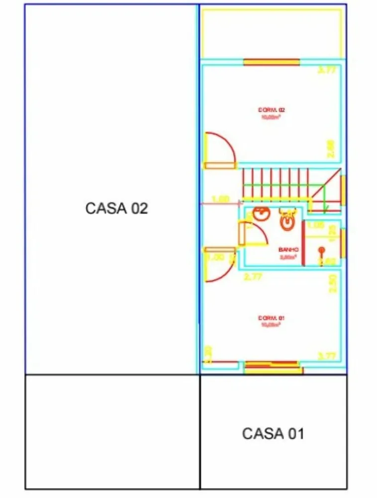 Casa, 2 quartos, 65 m² - Foto 9