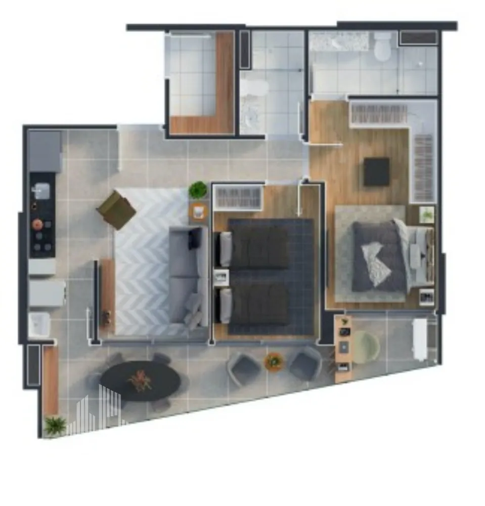 Apartamento, 2 quartos, 75 m² - Foto 4